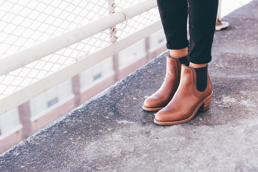Red Wing boots womens street style