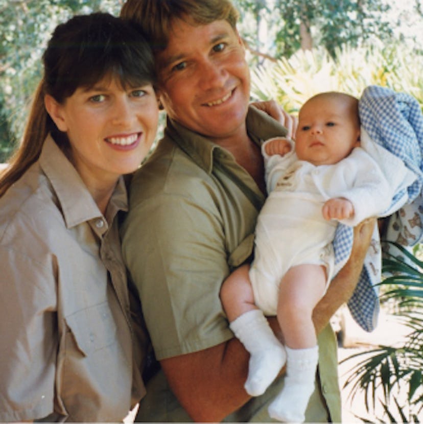 Bindi Irwin celebrates her parents' decision to have her.