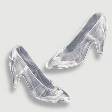 12 Clear Cinderella Glass Slippers