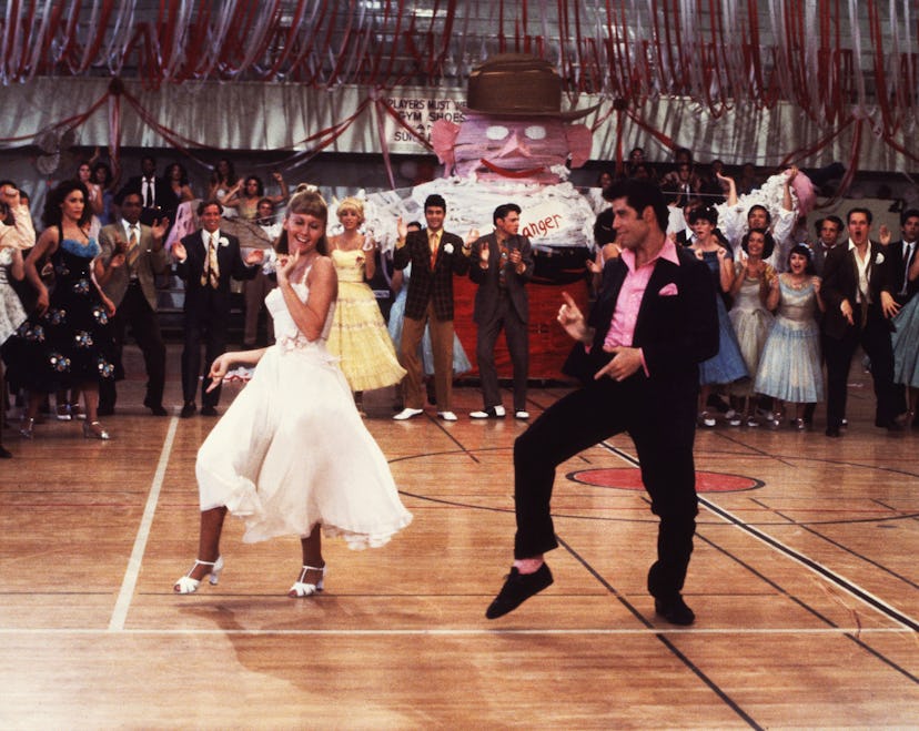 Olivia Newton-John and John Travolta 1978's Grease.