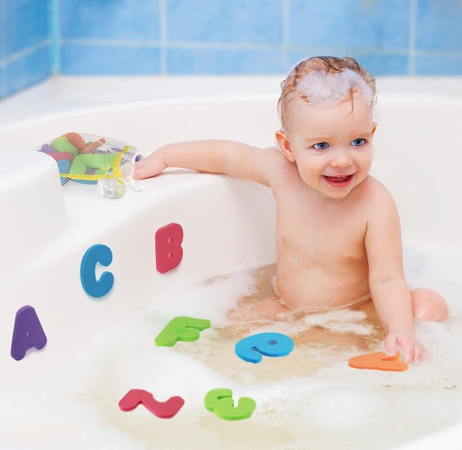 Click N' Play Bath Foam Letters & Numbers  (36 Pieces) 