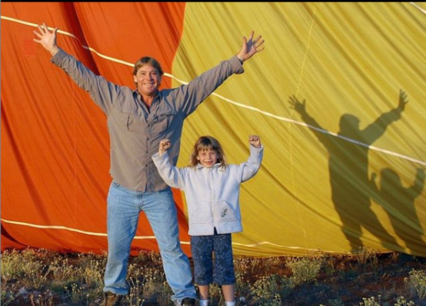 Bindi Irwin says her dad is her "guiding light."