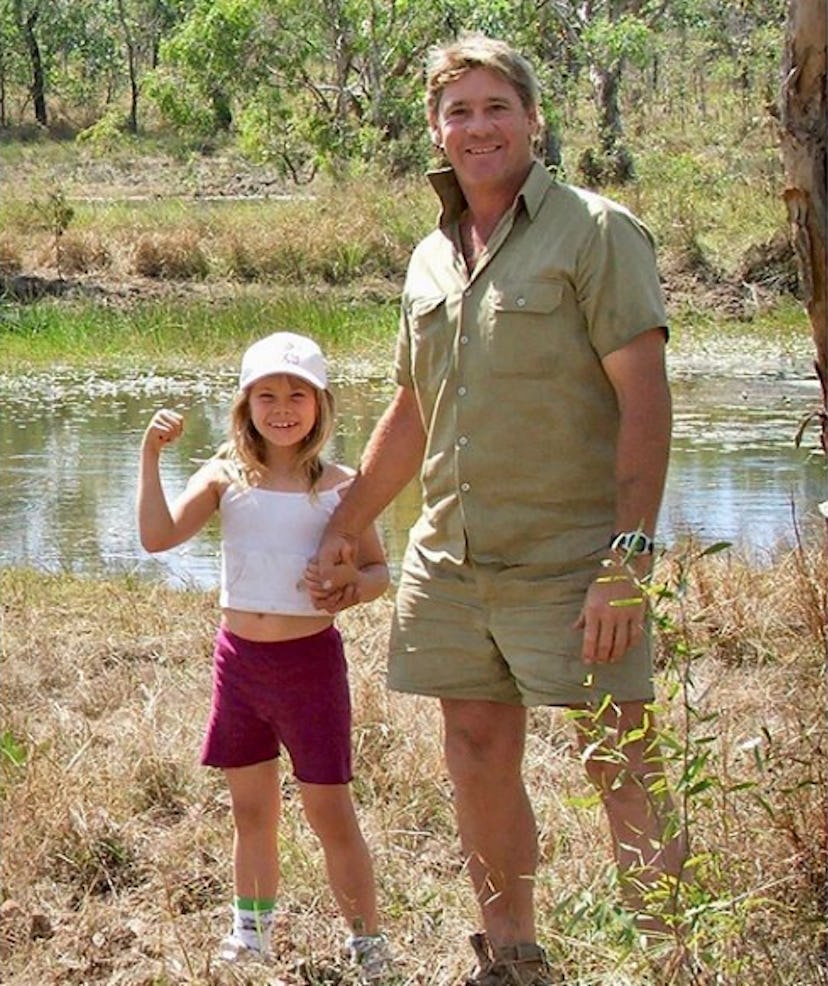 Bindi Irwin says her dad taught her to stand up for what's right.
