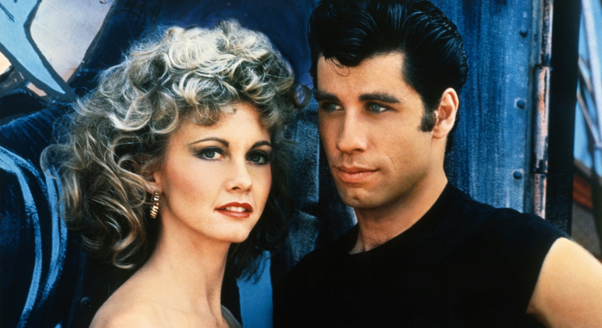 Olivia Newton-John and John Travolta 1978's Grease.