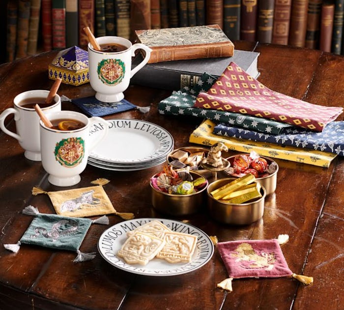 The new 'Harry Potter' collection at Pottery Barn has everything witches and wizards need. 