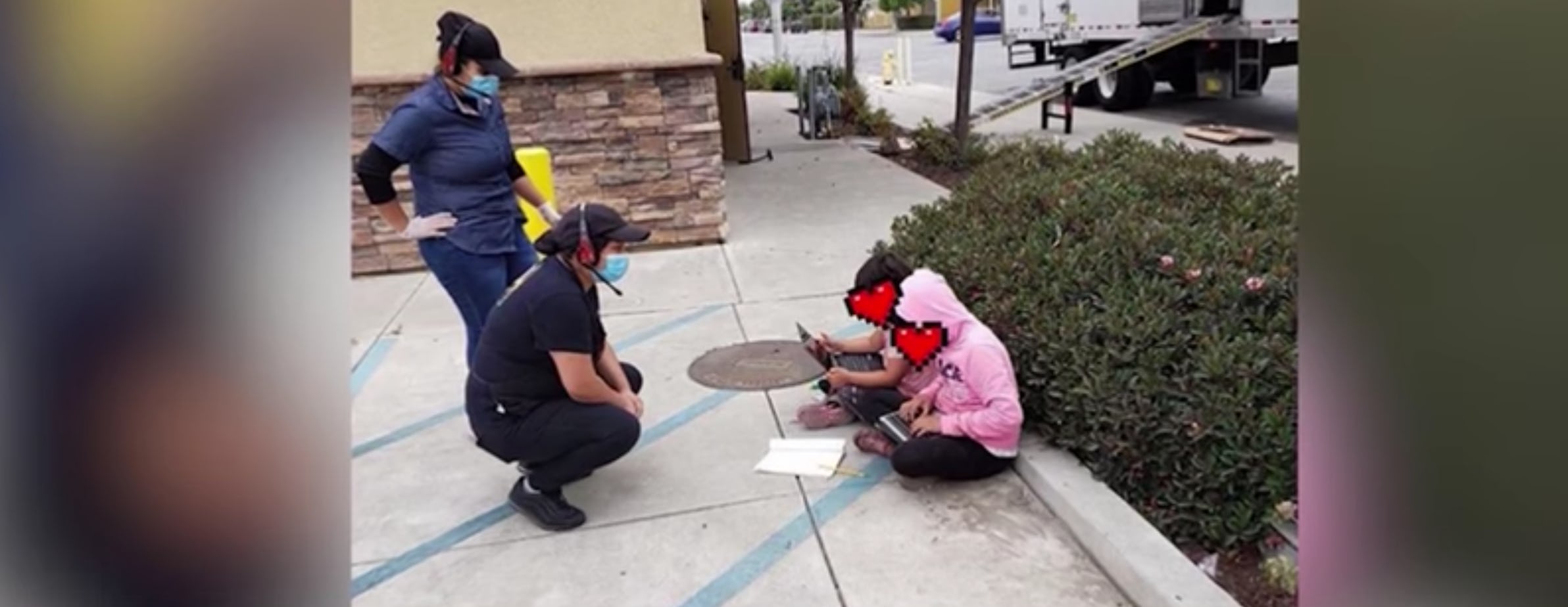 A viral photo of two girls using Taco Bell's free Wi-Fi to do homework illustrates how important it ...