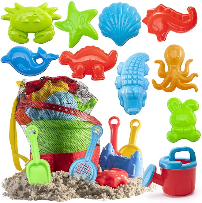 Prextex Beach Toys Set (19 Pieces) 