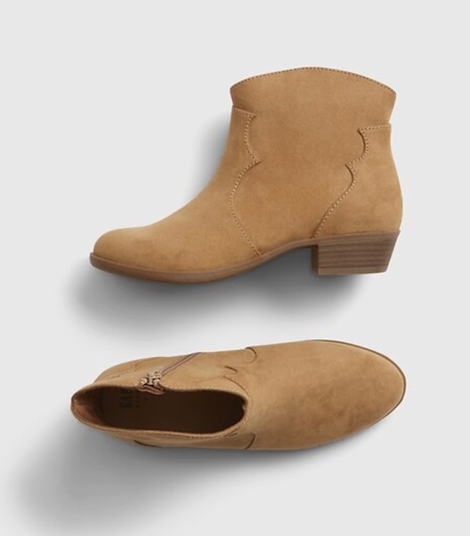 Kids Western Ankle Boots