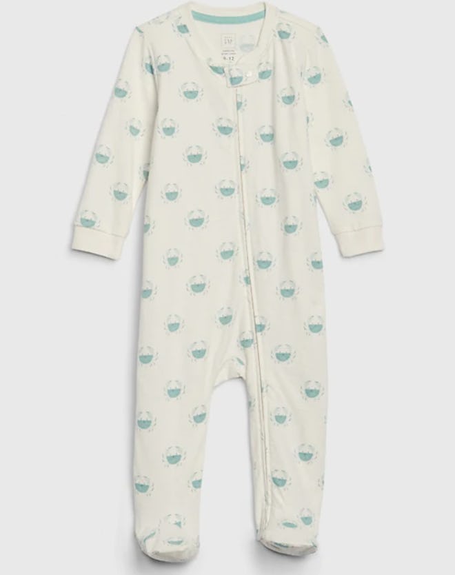 Baby Organic Footed One-Piece