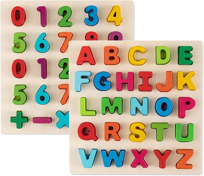 Toy To Enjoy Alphabet Puzzles (2-Pack)