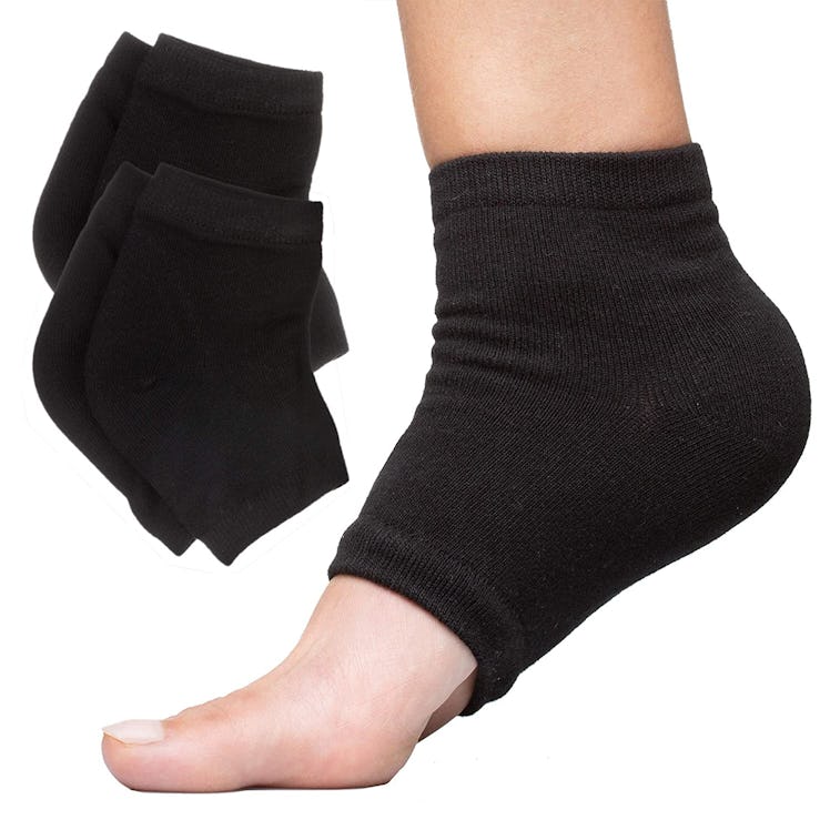 ZenToes Moisturizing Heel Socks 