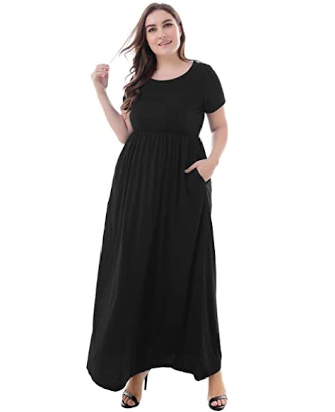 Nemidor Plus-Size Maxi Dress
