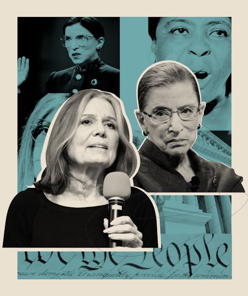 Gloria Steinem and Ruth Bader Ginsburg