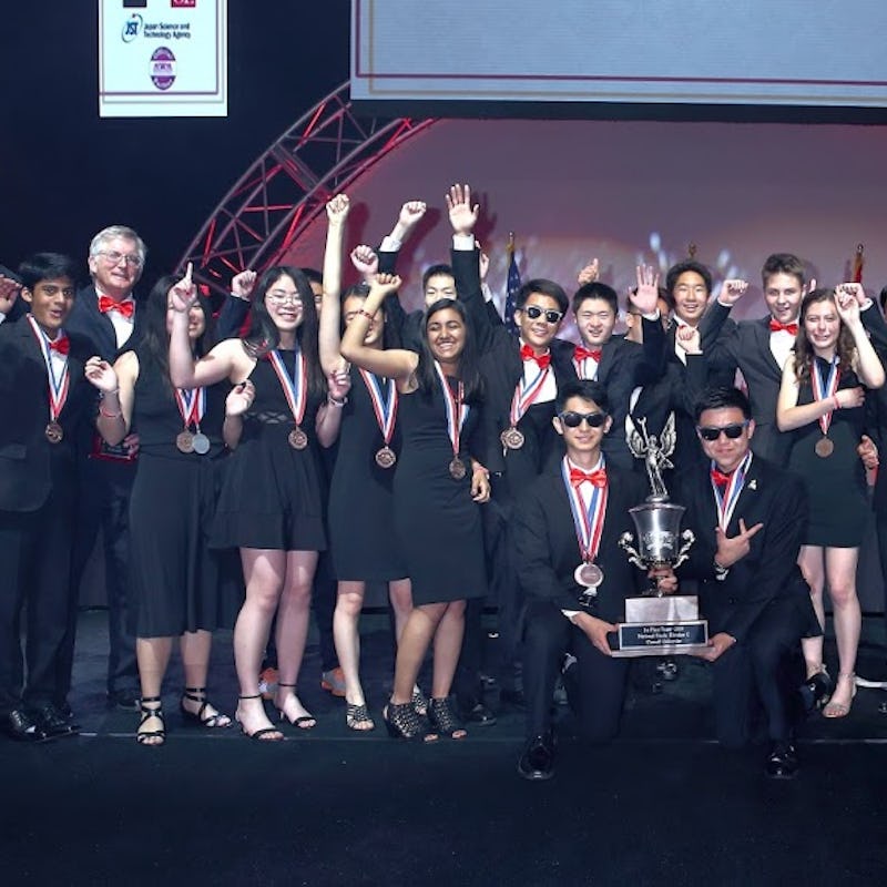 The Troy Science Olympiad team at the 2019 Nationals.