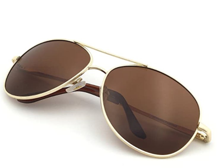 J+S Premium Military Style Classic Aviator Sunglasses