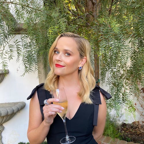 Reese Witherspoon's Emmys 2020 beauty look included a bright red lip