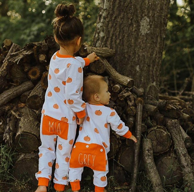 Fall Pumpkin Pajamas