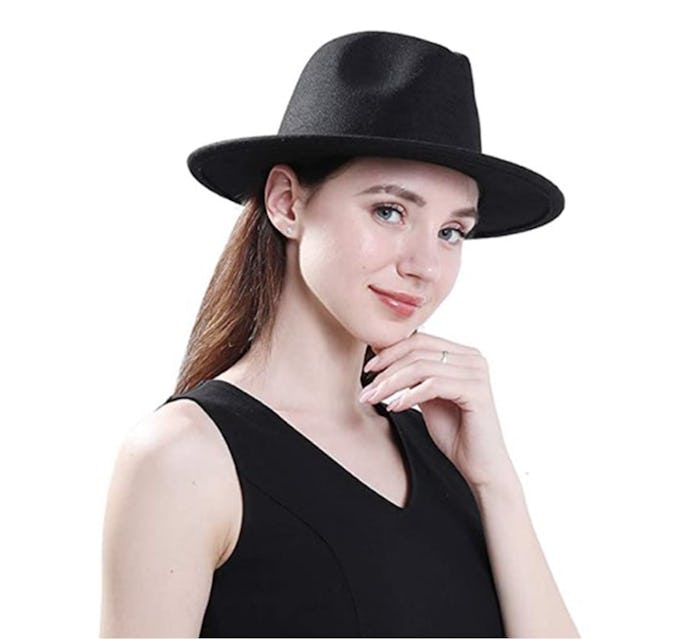 Lisianthus Belt Buckle Fedora Hat