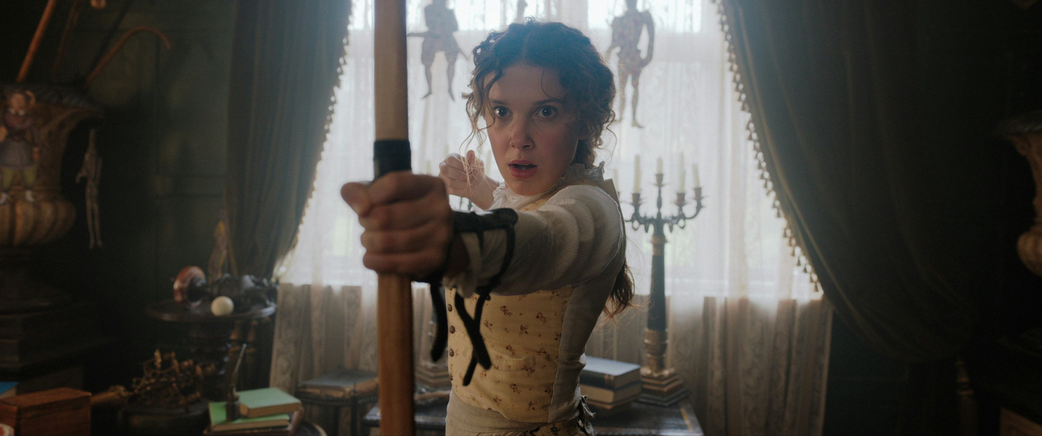 Millie Bobby Brown in Netflix's 'Enola Holmes'