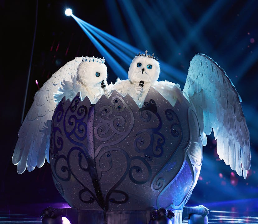 The Snow Owls in the 'Masked Singer' Season 4 premiere via Fox's press site
