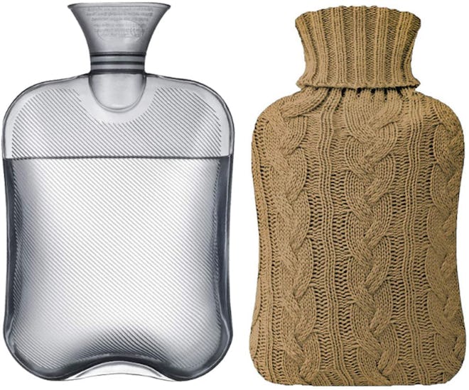 If you're looking for cheap ways to heat a room, consider this hot water bottle that you can place u...