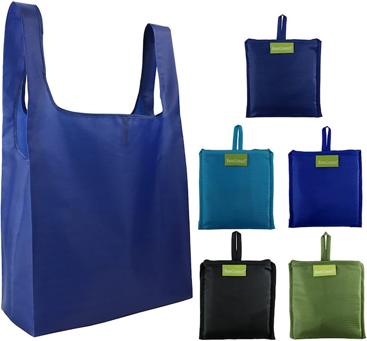 BeeGreen Reusable Grocery Bags (5-Pack)