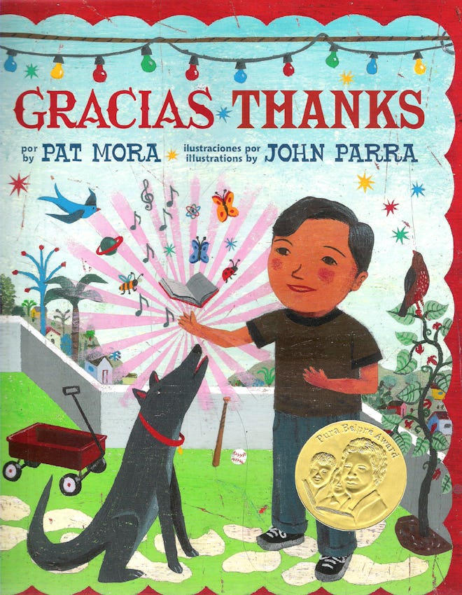 'Gracias Thanks' by Pat Mora, illustrated by John Parra