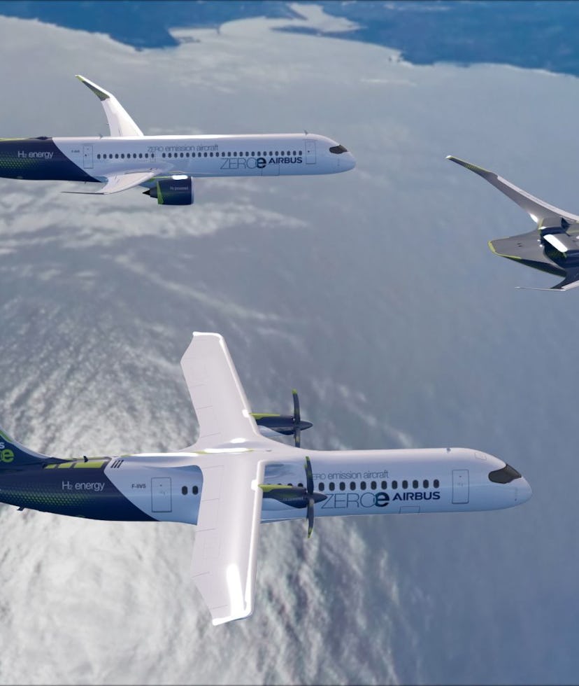 Airbus plane concept.