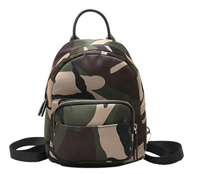 Clara Camouflage Mini Backpack