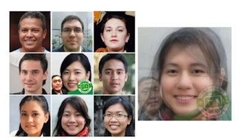 Nine profile pictures of different men and women from different countries. On the left side, there i...