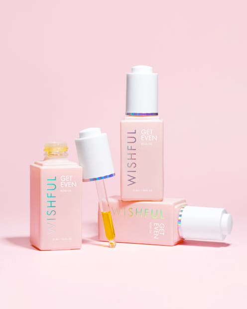 WIshful's newest product is a rose facial oil,
