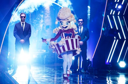 The Popcorn costume from 'The Masked Singer' Season 4 via Fox's press site