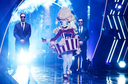 The Popcorn costume from 'The Masked Singer' Season 4 via Fox's press site