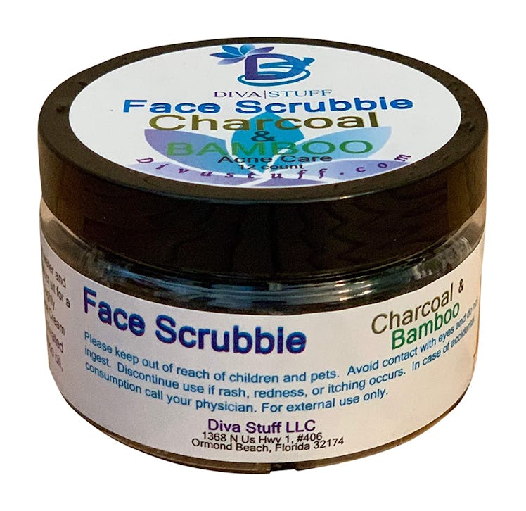 Diva Stuff Face Scrubbie with Charcoal & Bamboo