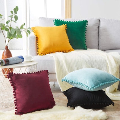 Top Finel Decorative Throw Pillow Covers (2-Pack)