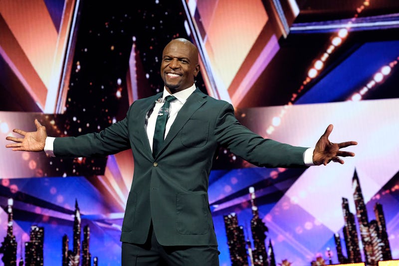 Terry Crews on America's Got Talent via the NBC press site