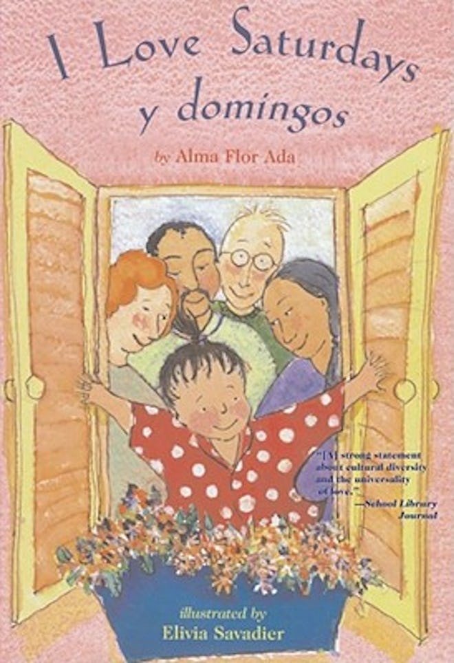 'I Love Saturdays Y Domingos' by Alma Flor Ada, illustrated by Elivia Savadier
