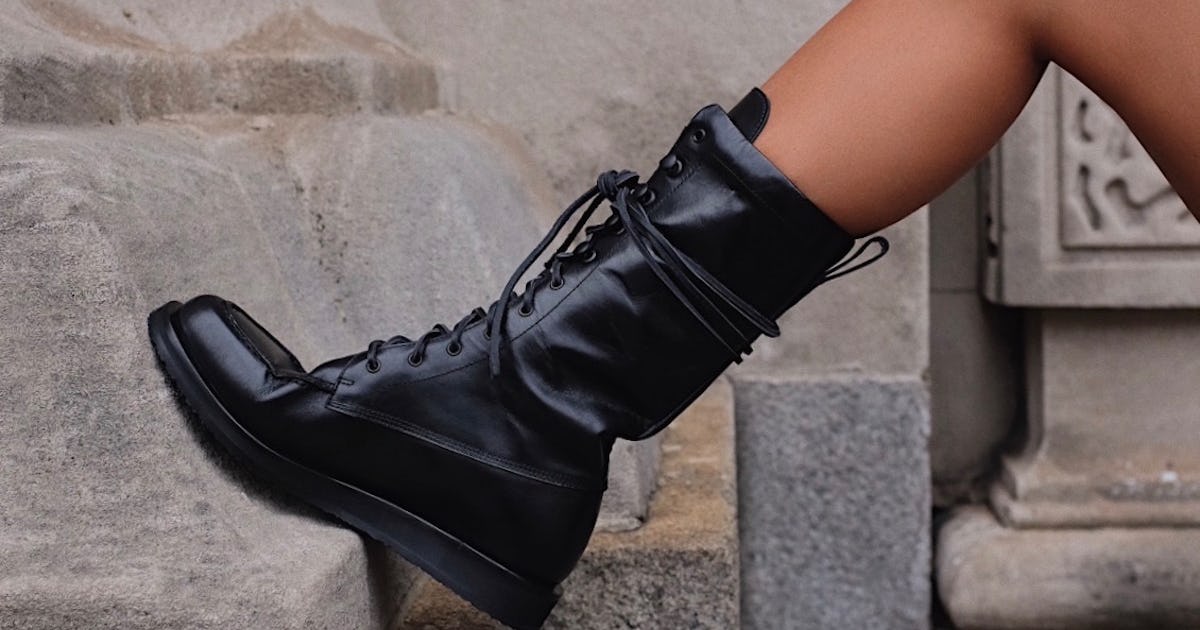 Tamara mellon combat boots deals