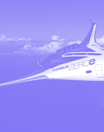 Airbus plane concept.