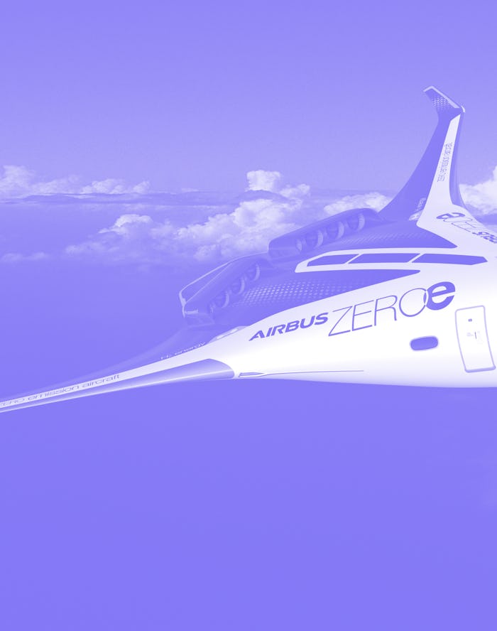 Airbus plane concept.