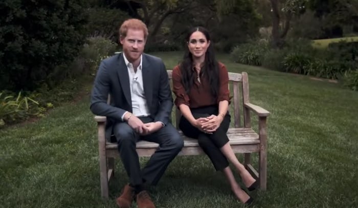 During a rare appearance on primetime TV on Tuesday, Prince Harry and Meghan Markle stressed the imp...