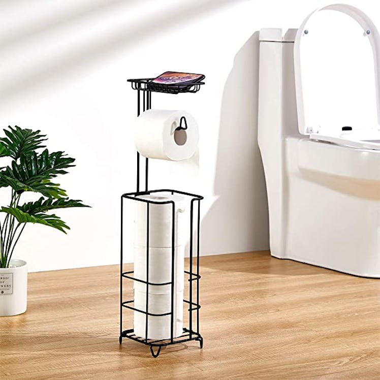 zccz Toilet Paper Holder Stand