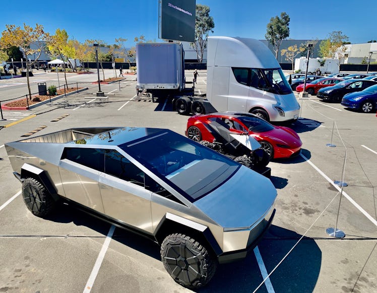 Tesla's four-car lineup.