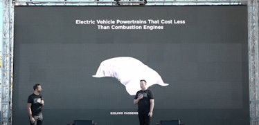 Tesla's $25,000 car.