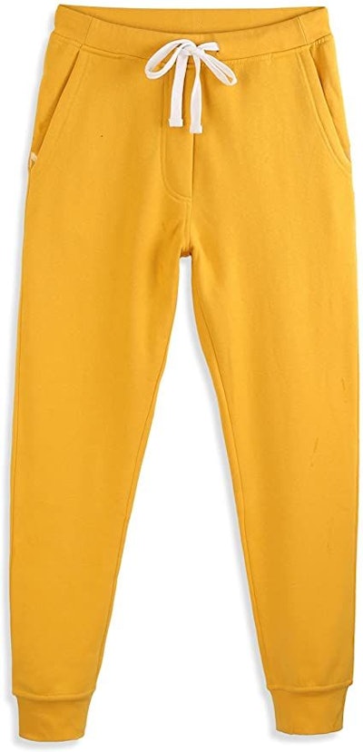 HARBETH Men's Casual Fleece Jogger Sweatpants Cotton Active Elastic Pocket Pants