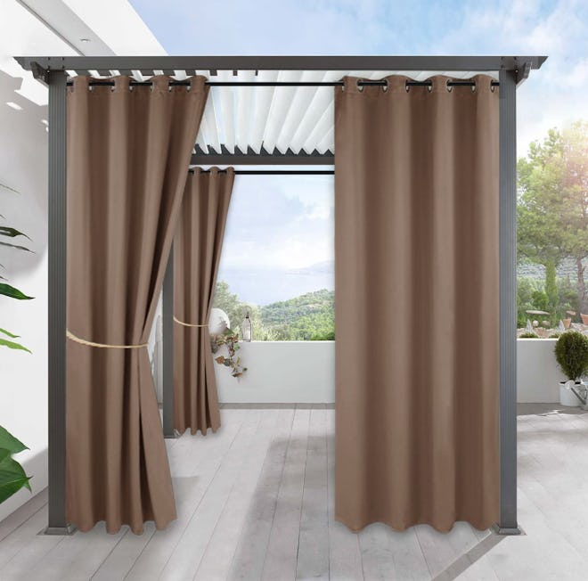 RYB HOME Outdoor Patio Curtains