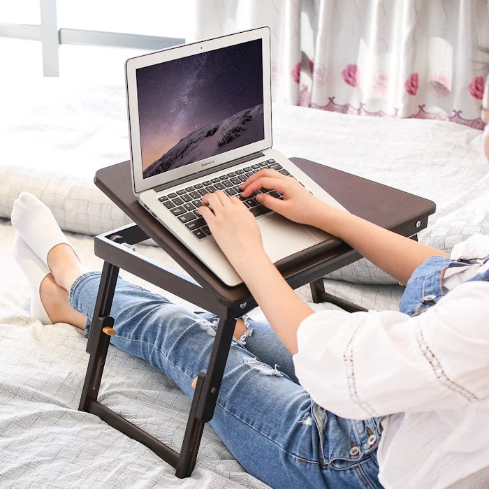 Homfa Foldable Laptop Table