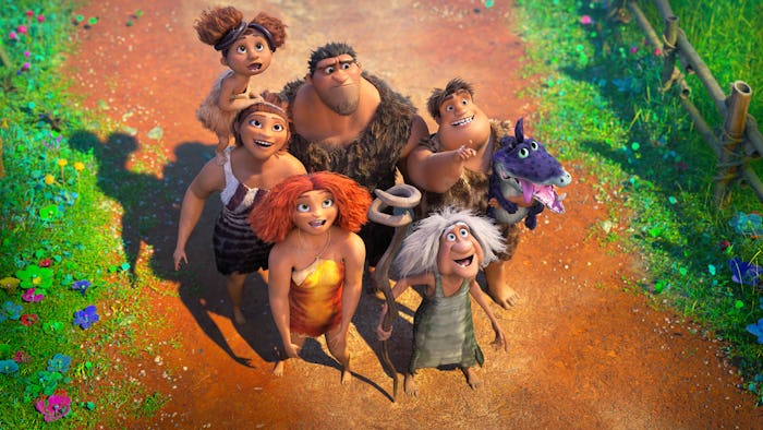 The new 'Croods' movie picks up where the first left off seven years ago and puts the family in a br...