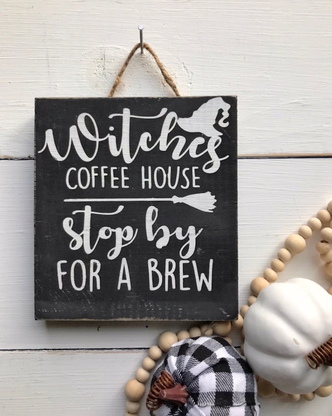Witch Coffee House Sign