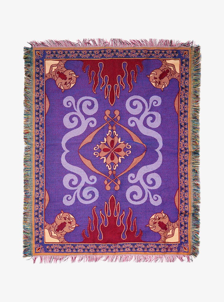 Disney Aladdin Magic Carpet Woven Tapestry Throw Blanket